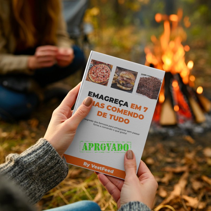 Capa do e-book Emagreça em 7 dias comendo o que você gosta